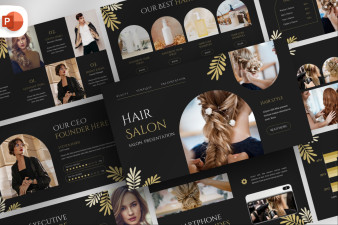 Hair Salon Presentation Template